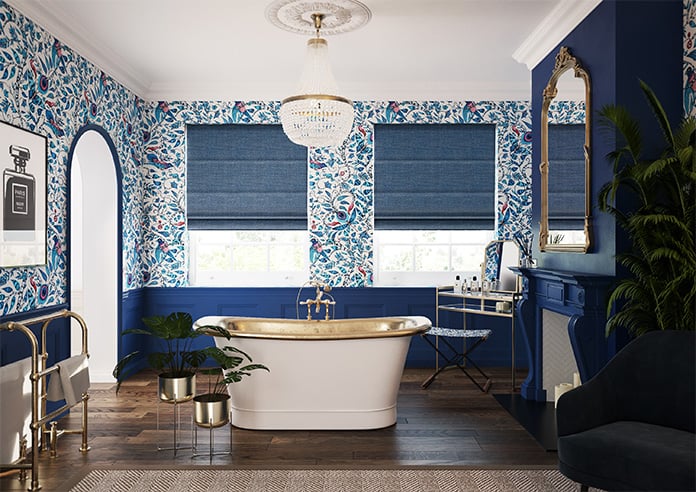 Jakarta, Seabed - Motorised Roman Blind - Image 8